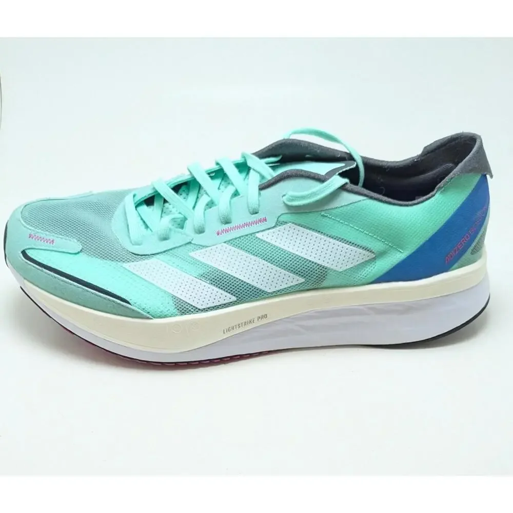 NWOB Mens Adidas Adizero‎ Boston 11 “Pulse Mint” Running Shoes GV9064 Size 13